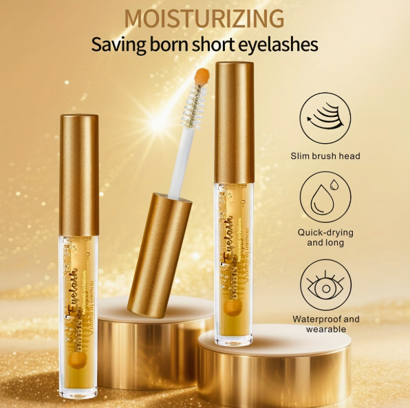 LashLift Moisturizing Eyelash Serum Pack of 2 with slim brush head