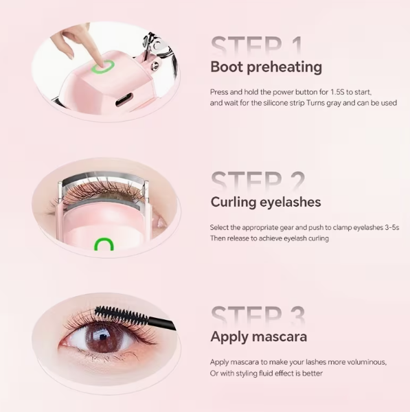 LashLift Pro Two-Speed Heated Eyelash Curler